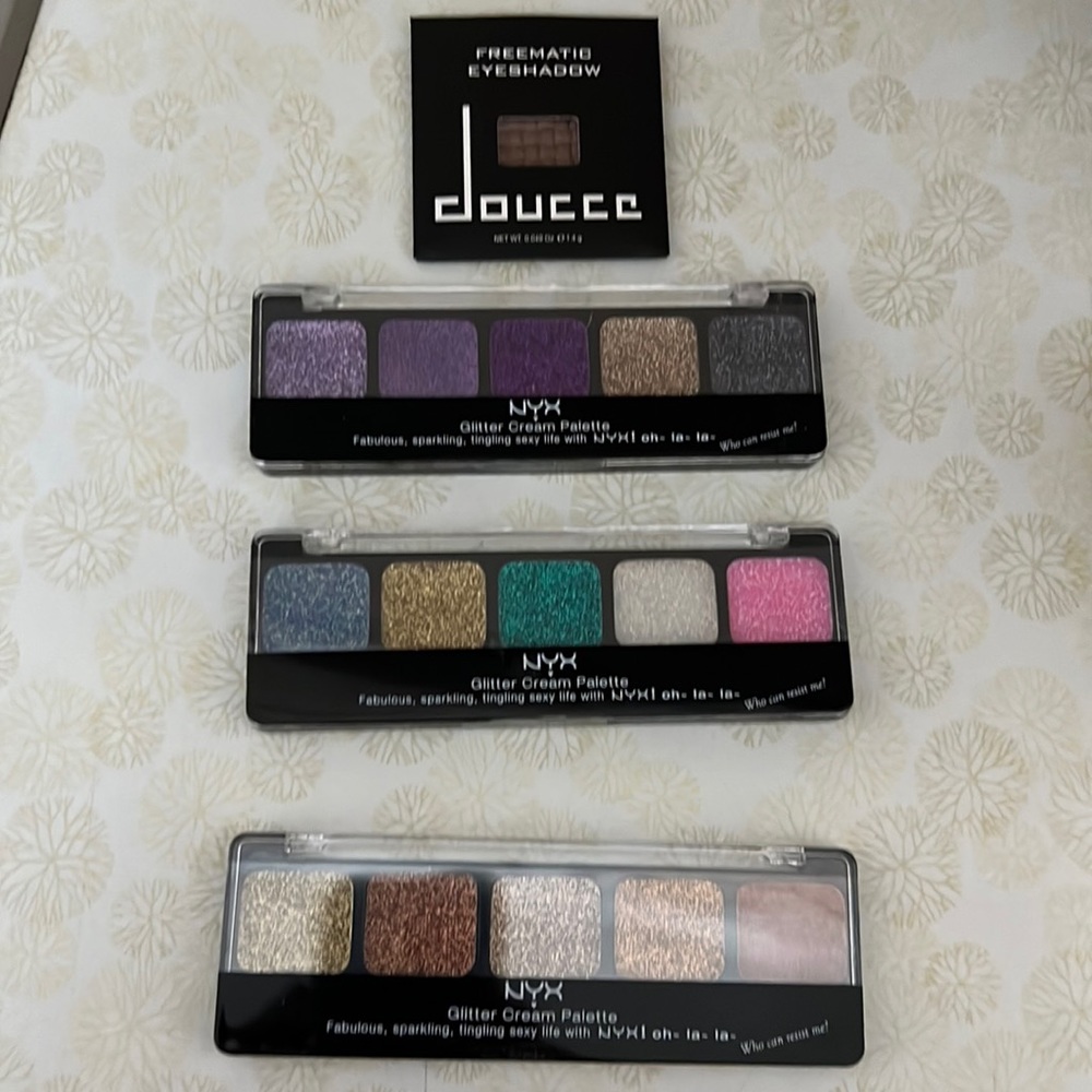 NYX Glitter Cream Palette- 3. Brand New